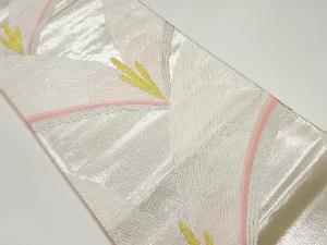 流線若松織出し袋帯